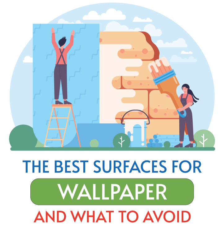 The Best Surfaces for Wallpaper and What to Avoid Cover Image