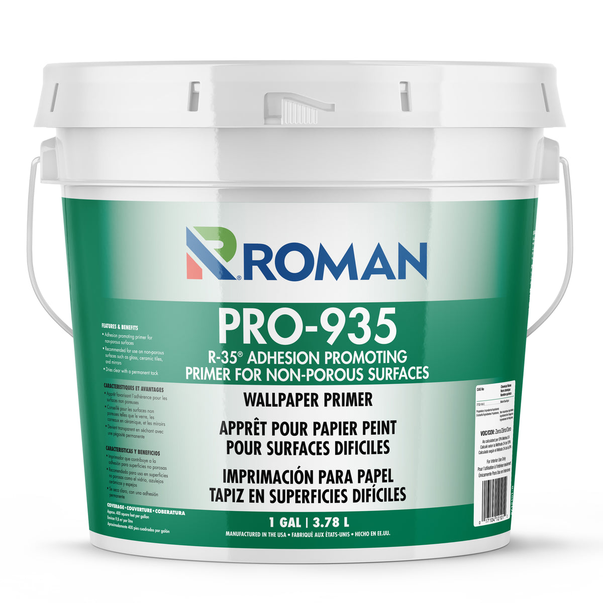 PRO-935 R-35® Adhesion Promoting Wallcovering Primer - ROMAN Products