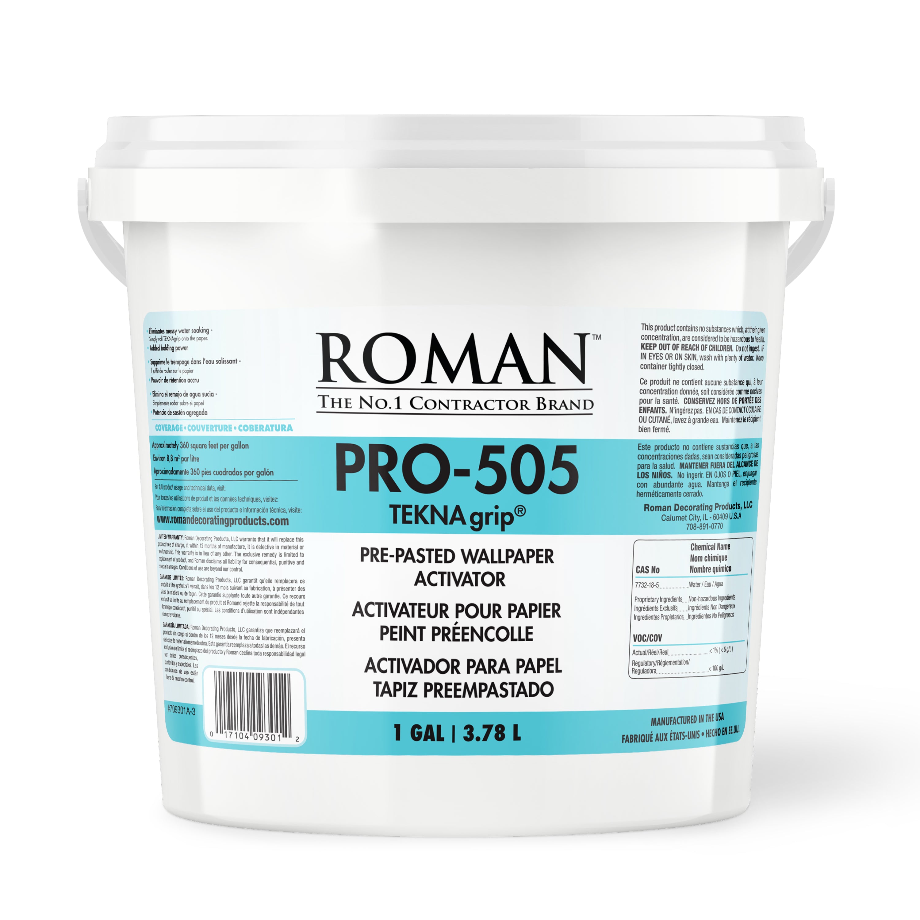 PRO-505 TEKNAgrip® Pre-Pasted Wallcovering Activator