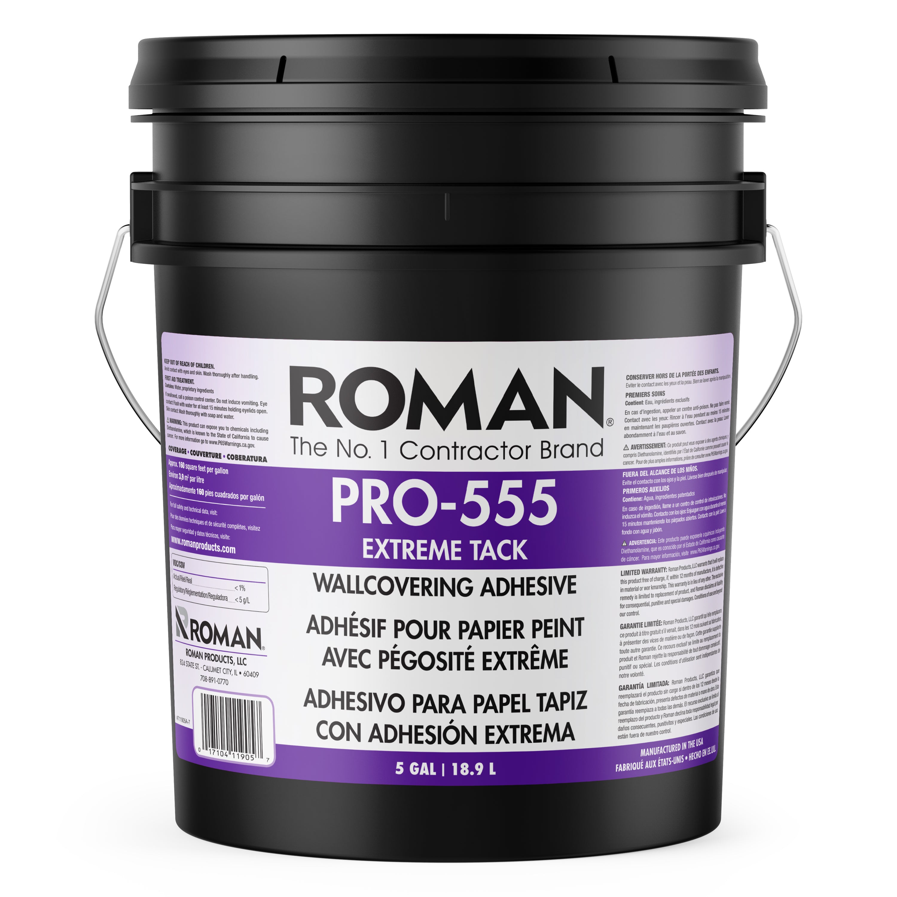 PRO-555 Extreme Tack Wallcovering Adhesive