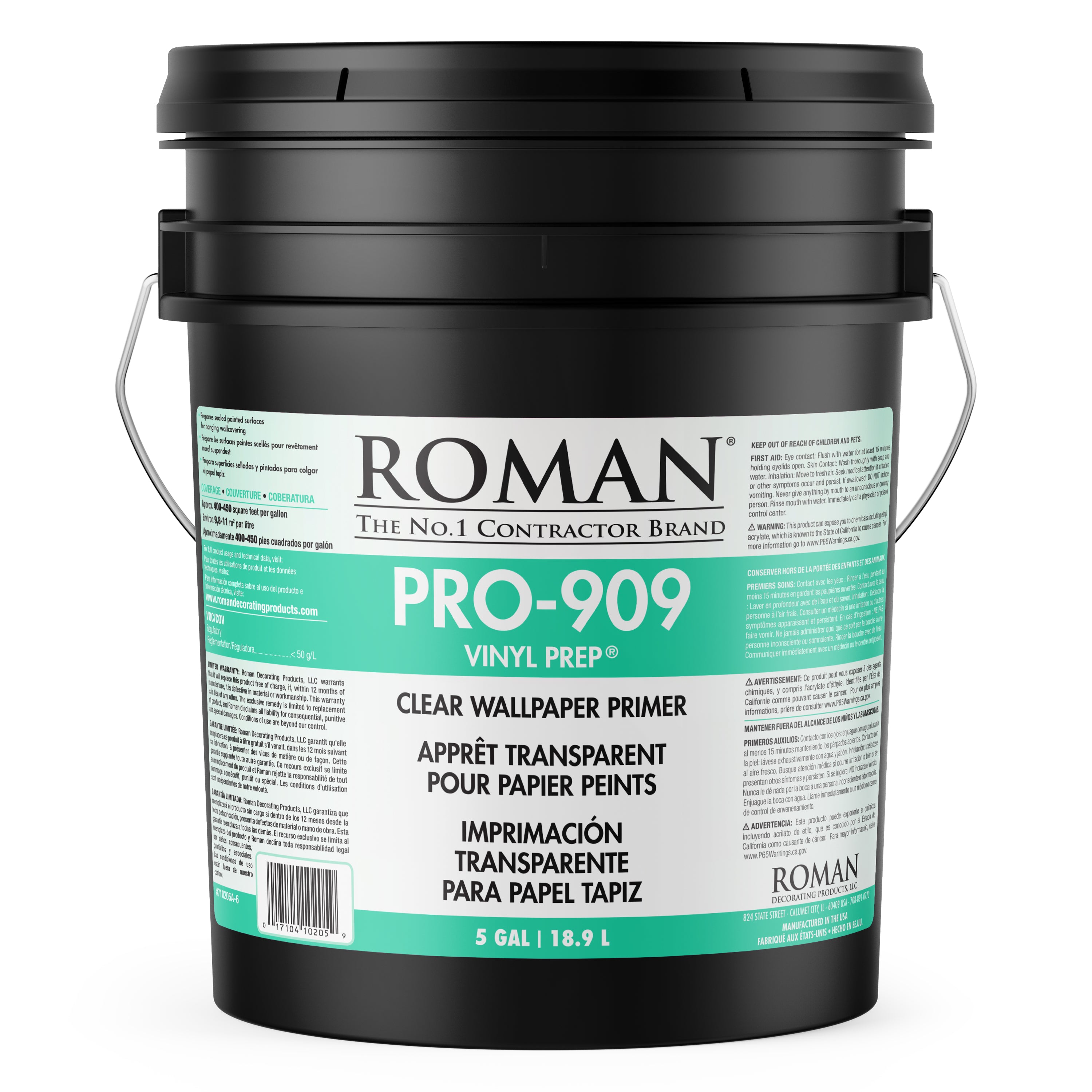PRO-909 Vinyl Prep® Clear Wallcovering Primer