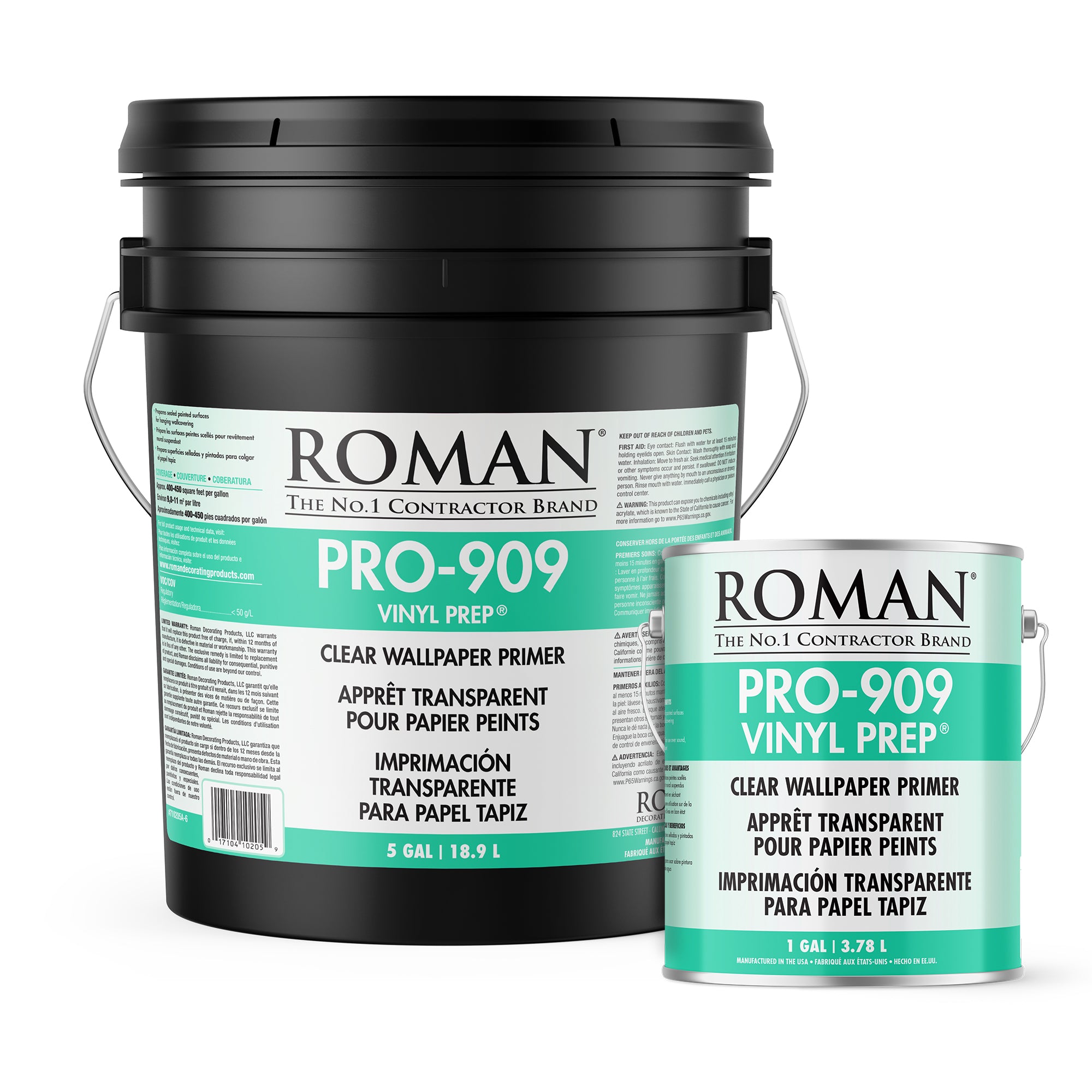 PRO-909 Vinyl Prep® Clear Wallcovering Primer