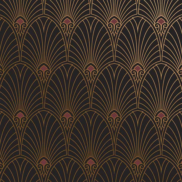 Art Deco Wallpaper - Havana - Bradbury and Bradbury